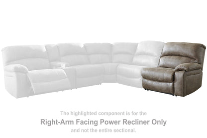 Segburg Power Reclining Sectional Sofa