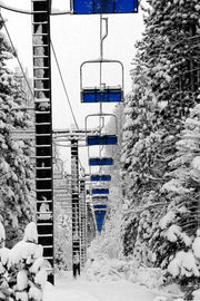 ''Ski Lift'' Tempered Glass
