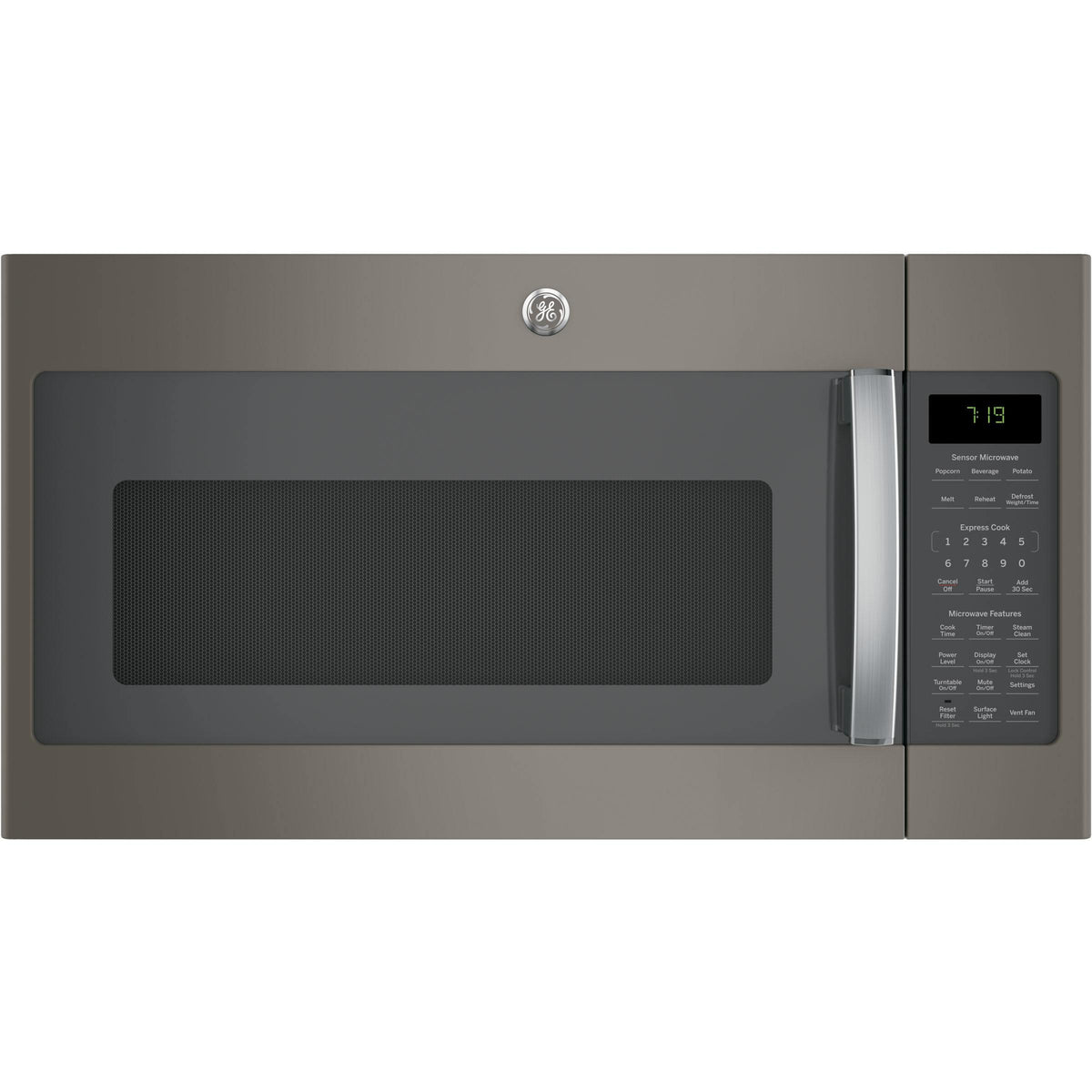  GE 30-inch, 1.9 cu. ft. Over-the-Range Microwave Oven JVM7195EKES IMAGE 1