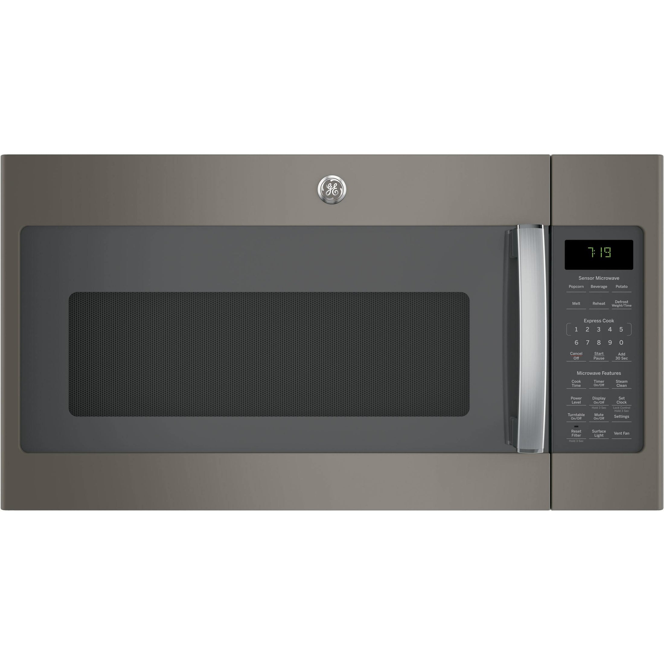  GE 30-inch, 1.9 cu. ft. Over-the-Range Microwave Oven JVM7195EKES IMAGE 1