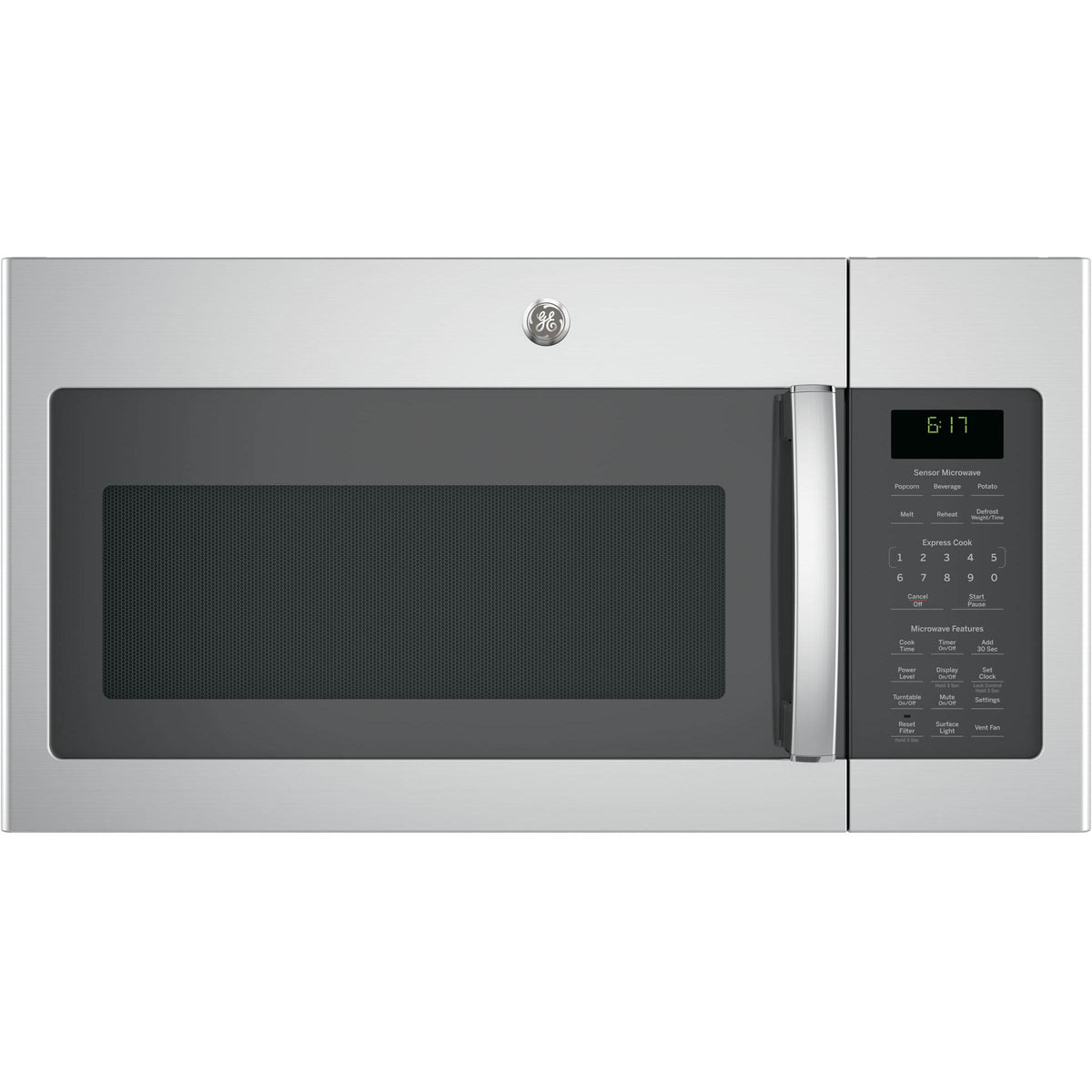  GE 30-inch, 1.7 cu. ft. Over-the-Range Microwave Oven JVM6175SKSS IMAGE 1