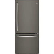 GE 30-inch, 20.9 cu. ft. Bottom Freezer Refrigerator GDE21EMKES IMAGE 1