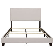 Boyd Upholstered  Panel Bed Charcoal