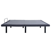 Clara Adjustable Bed Base Grey and Black