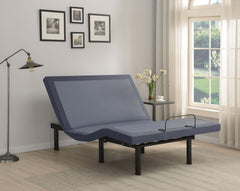 Base de cama ajustable Negan gris y negra
