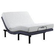 Base de cama ajustable Negan gris y negra