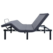 Base de cama ajustable Negan gris y negra