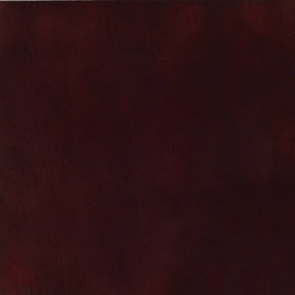 Carrito de bar rectangular de madera de dos niveles Palmer Merlot