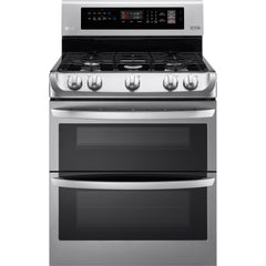  LG 30-inch Freestanding Gas Range with ProBake Convection® LDG4311SW IMAGE 1