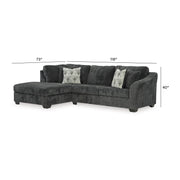Biddeford 2-Piece Sectional with Chaise