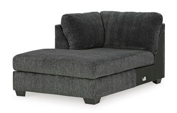 Sofá cama seccional de dos piezas Biddeford con chaise longue