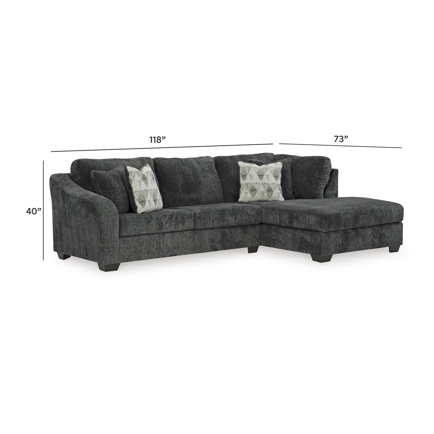 Biddeford 2-Piece Sectional with Chaise