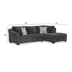 Biddeford 2-Piece Sectional with Chaise