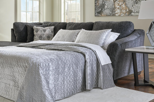 Biddeford 2-Piece Sleeper Sectional with Chaise