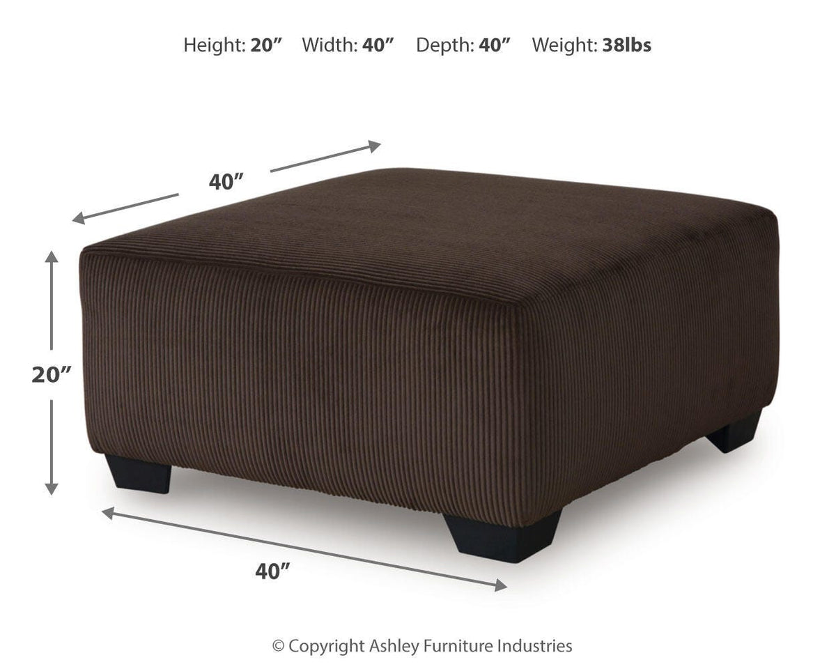 Landsings Oversized Accent Ottoman