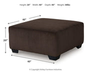 Landsings Oversized Accent Ottoman