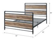 Brantley Teenager Solid Wood Full Bed