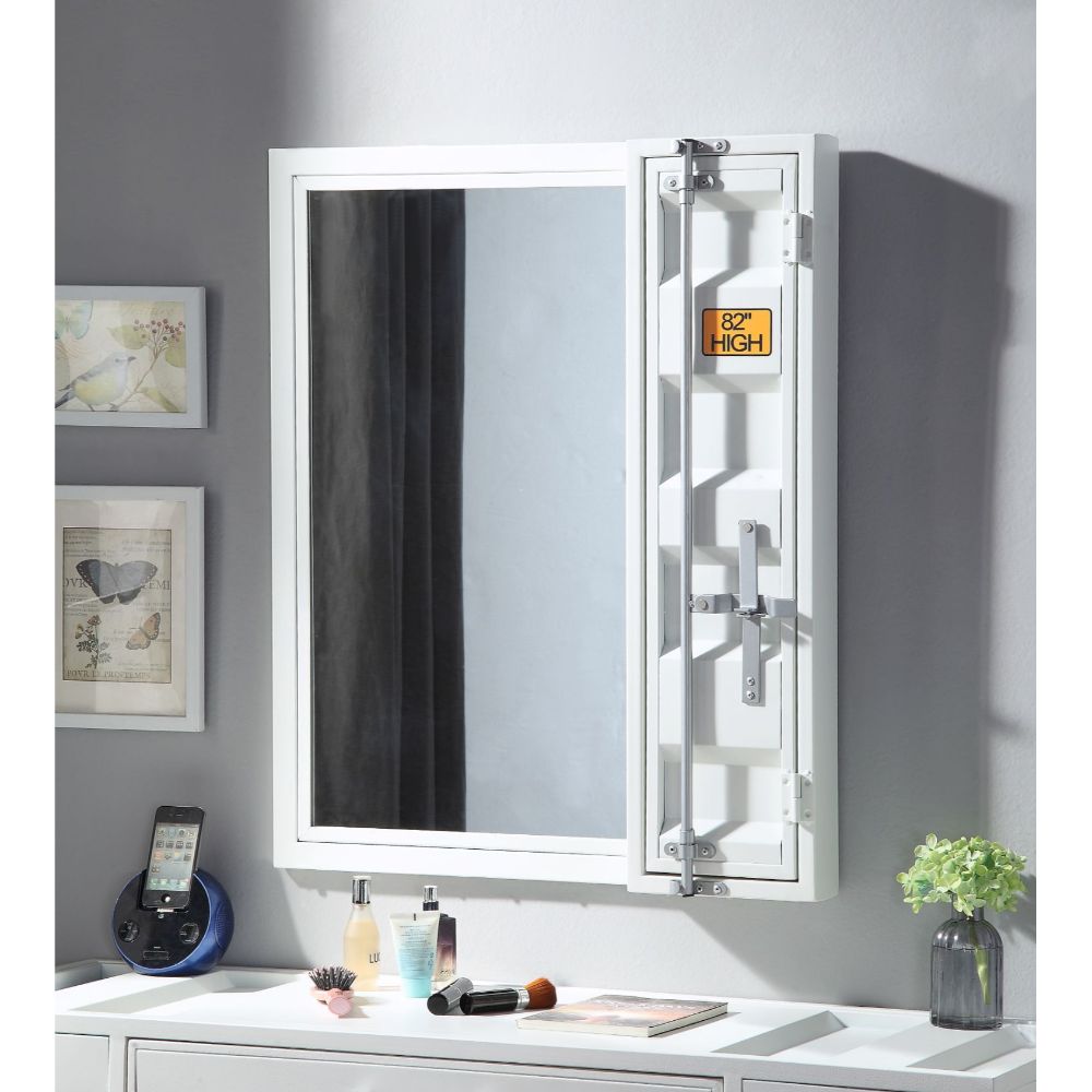 Cargo Rectangular Storable Vanity Mirror