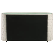 Sonya 6-drawer Upholstered Bedroom Dresser Ivory