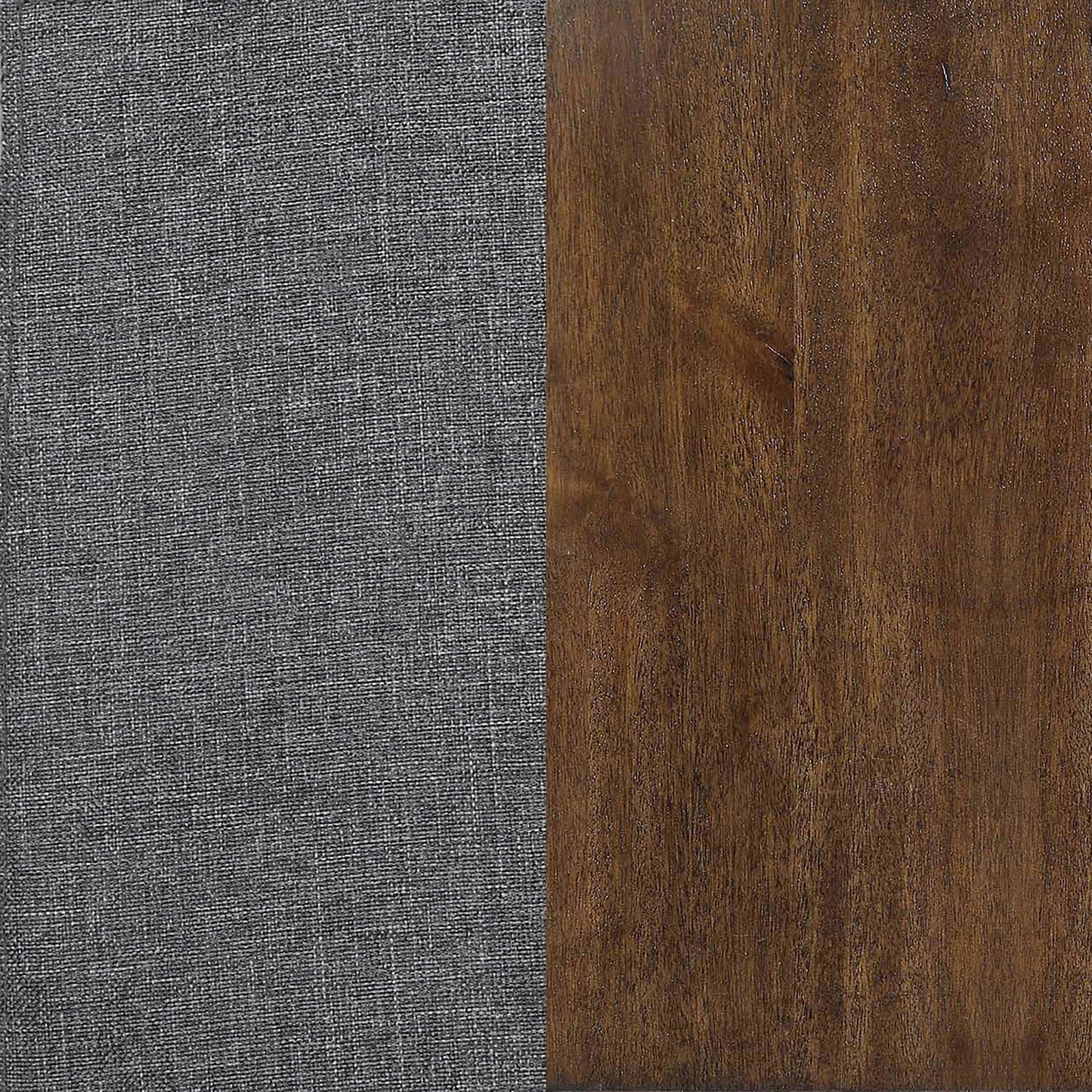 Sofá cama convertible capitoné tapizado Sommer gris