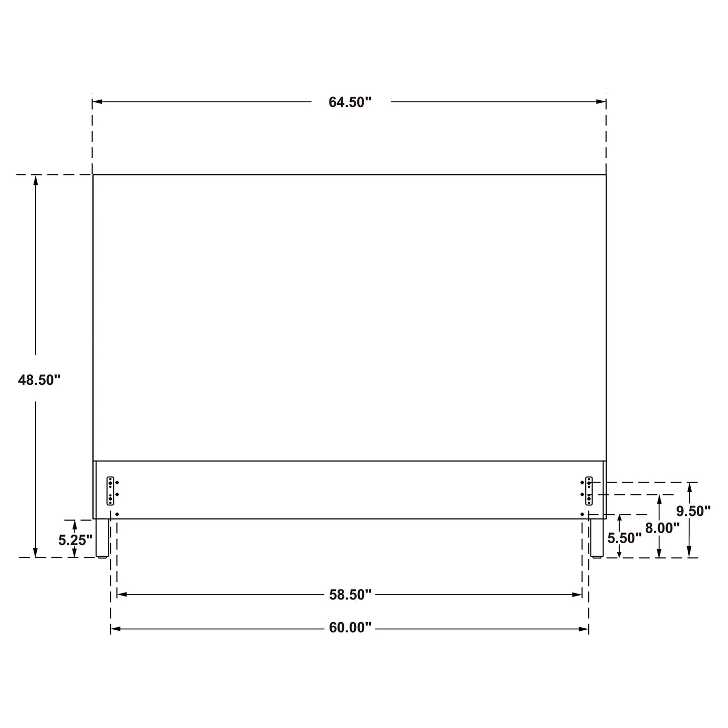 Cabecero de ratán tejido Zyla Kubu gris