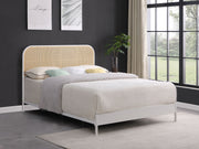 Amherst Radio Weave Rattan Metal  Bed