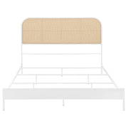 Amherst Radio Weave Rattan Metal  Bed