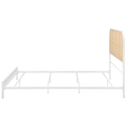 Amherst Radio Weave Rattan Metal  Bed