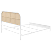 Amherst Radio Weave Rattan Metal  Bed
