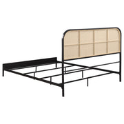 Amherst Radio Weave Rattan Metal  Bed