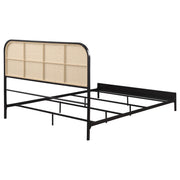 Amherst Radio Weave Rattan Metal  Bed