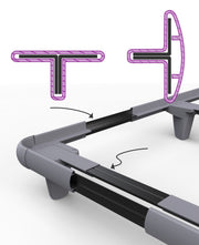 Sistema de soporte de cama envolvente emBrace 360