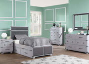 Cama individual tapizada Orchest