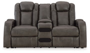 Fyne-Dyme PWR REC Loveseat/CON/ADJ HDRST