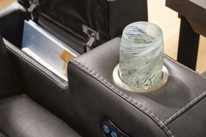 Fyne-Dyme PWR REC Sofa with ADJ Headrest