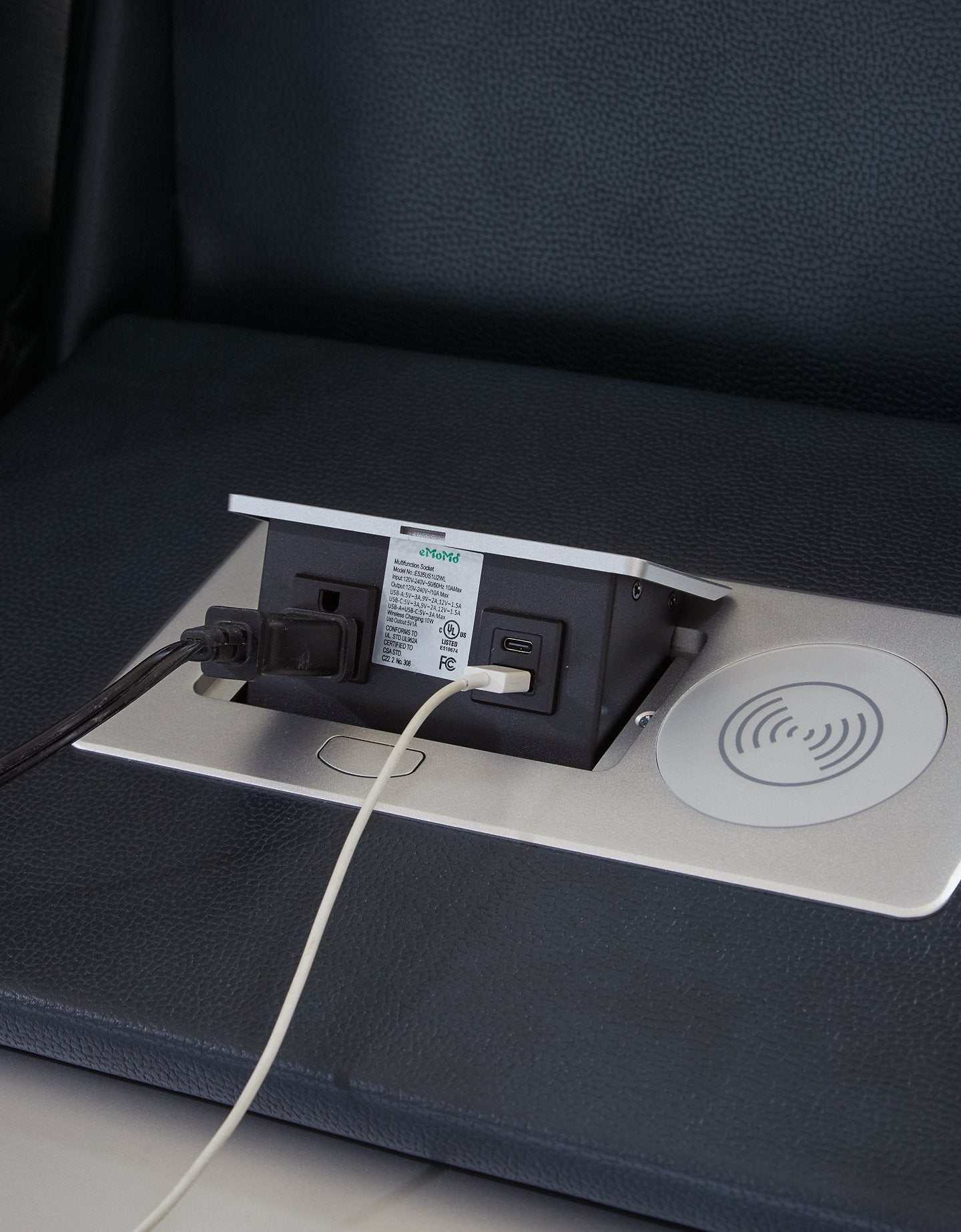 Sofá reclinable eléctrico Fyne-Dyme