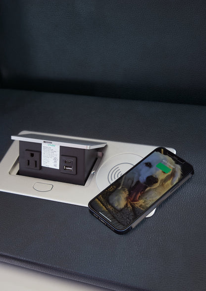 Sofá reclinable eléctrico Fyne-Dyme