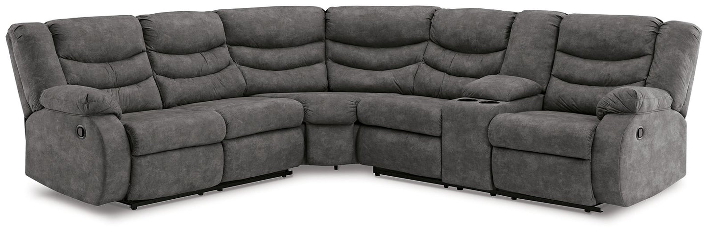 Partymate Reclining Sectional