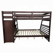 Jason Teenager Bunk Bed (T/F) with Trundle & Storage
