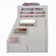 Jason Teenager Bunk Bed (T/F) with Trundle & Storage