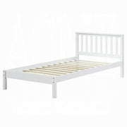 Cama individual de madera maciza para adolescentes Freya