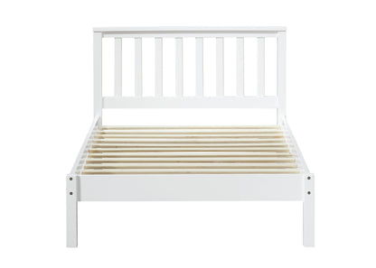 Cama individual de madera maciza para adolescentes Freya
