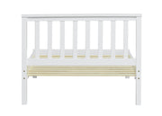 Cama individual de madera maciza para adolescentes Freya