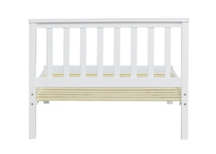 Cama individual de madera maciza para adolescentes Freya