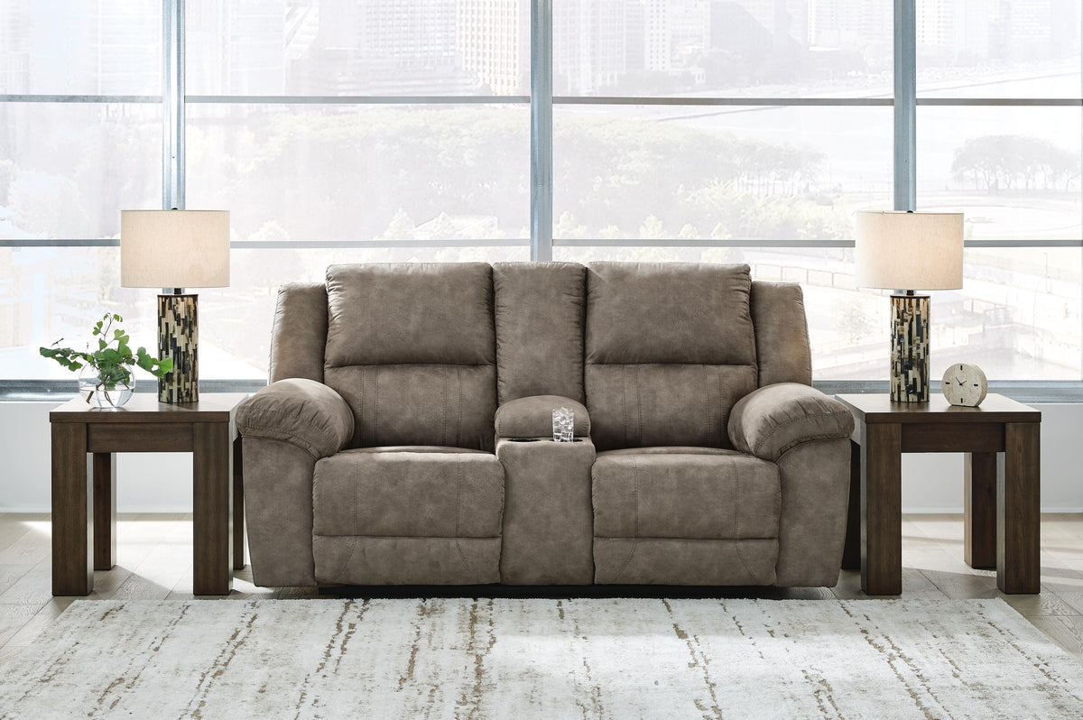 Laresview DBL Rec Loveseat w/Console
