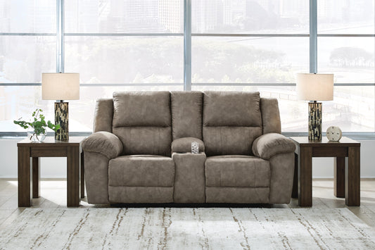 Laresview DBL Rec Loveseat w/Console