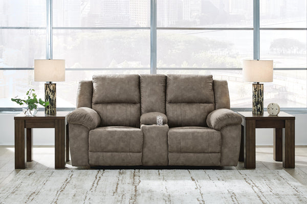 Laresview DBL Rec Loveseat w/Console