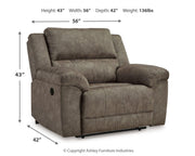 Laresview Zero Wall Wide Seat Recliner