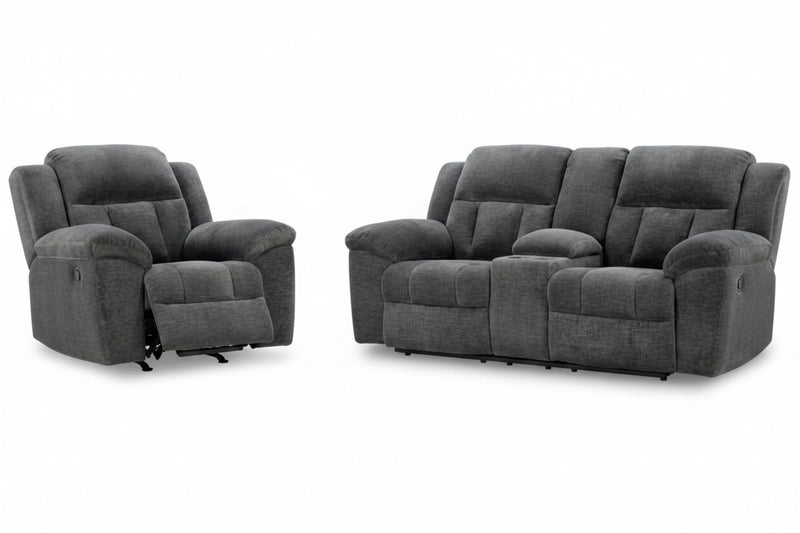 sofá de dos plazas Frohn Reclining & Mecedora Reclinable 2PC Set