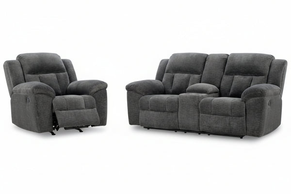 sofá de dos plazas Frohn Reclining & Mecedora Reclinable 2PC Set